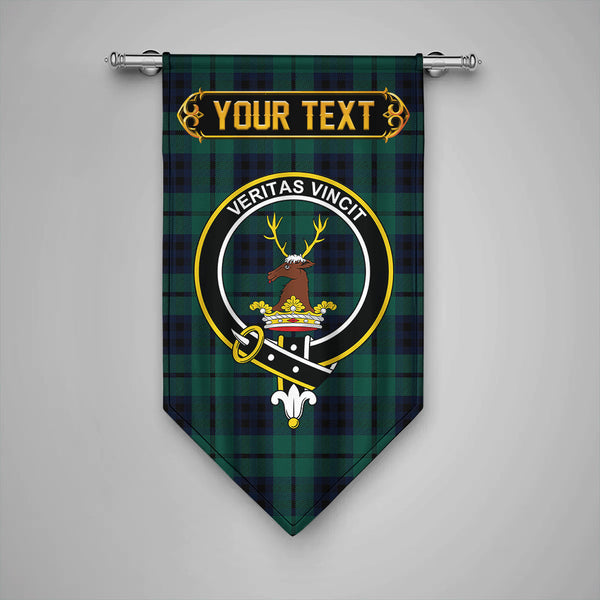 Scottish Keith (Marshall) Modern Clan Crest Tartan Gonfalon Custom Personalized Tartan Plaid