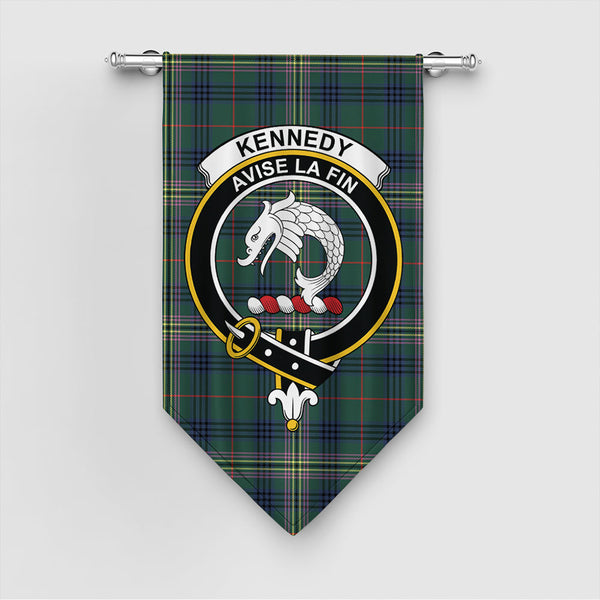 Scottish Kennedy Modern Clan Tartan Gonfalon Tartan Plaid