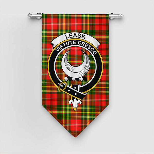 Scottish Leask Clan Tartan Gonfalon Tartan Plaid