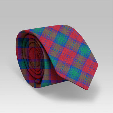 Scottish Lindsay Modern Clan Tartan Necktie Tartan Plaid 2