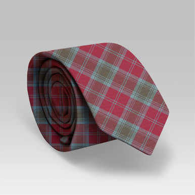 Scottish Lindsay Weathered Clan Tartan Necktie Tartan Plaid 2