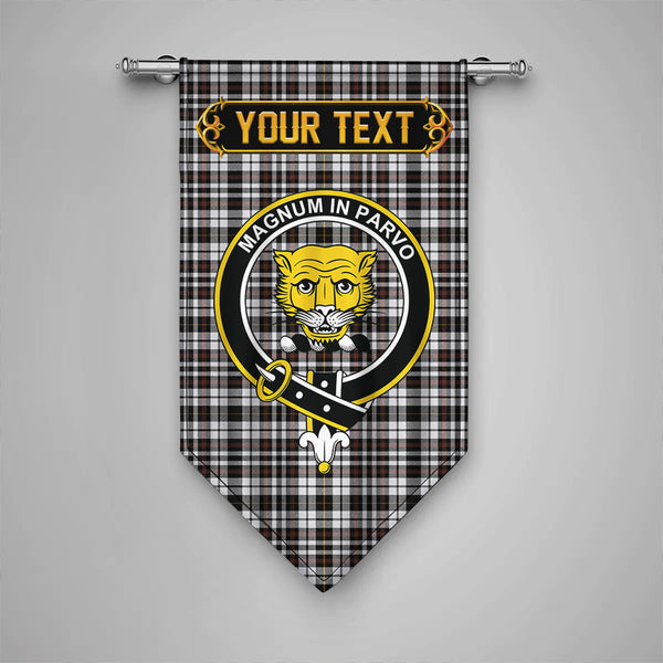 Scottish Little Arisaid Modern Clan Crest Tartan Gonfalon Custom Personalized Tartan Plaid