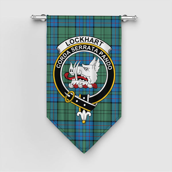 Scottish Lockhart Modern Clan Tartan Gonfalon Tartan Plaid