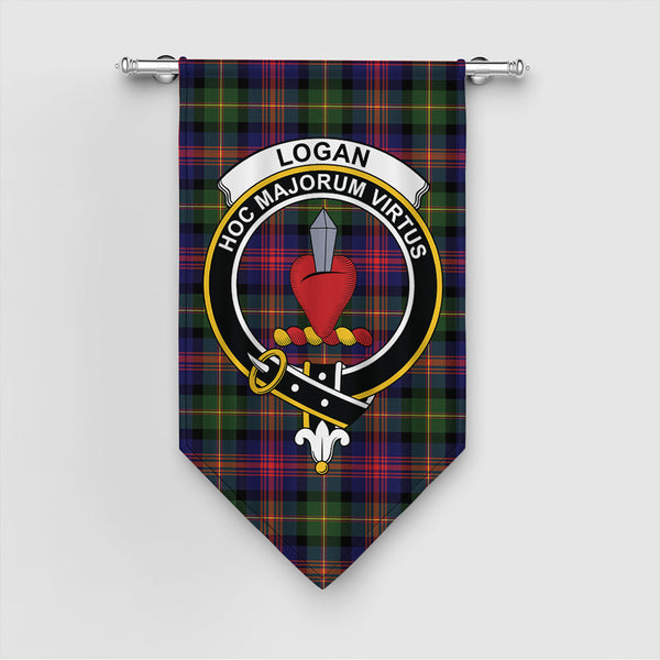 Scottish Logan Modern Clan Tartan Gonfalon Tartan Plaid