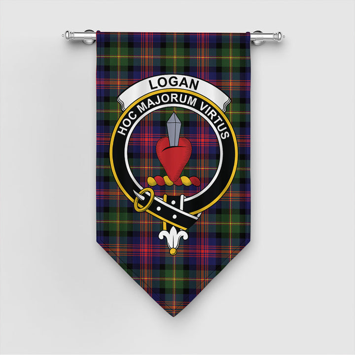 Scottish Logan Modern Clan Tartan Gonfalon Tartan Plaid
