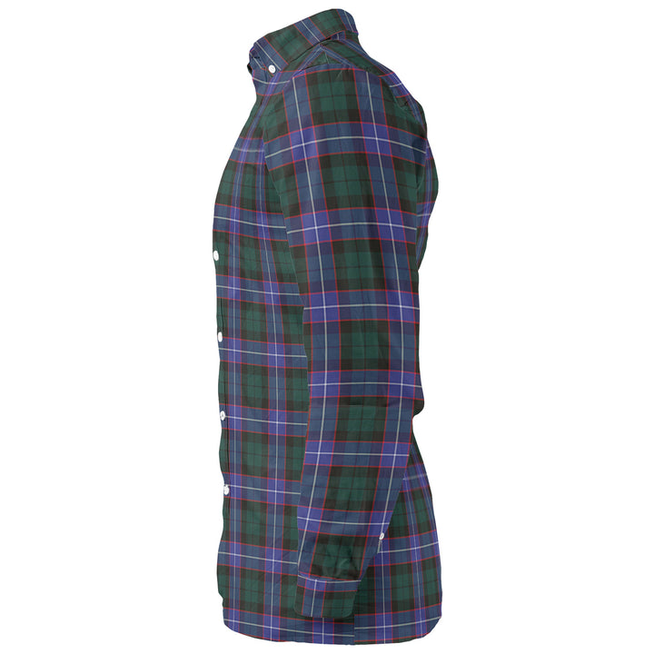 Scottish Hunter Modern Clan Tartan Long Sleeve Shirt Tartan Plaid