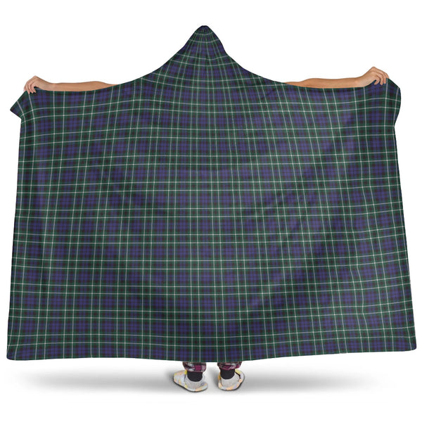 Scottish Graham of Montrose Modern Clan Tartan Hooded Blanket