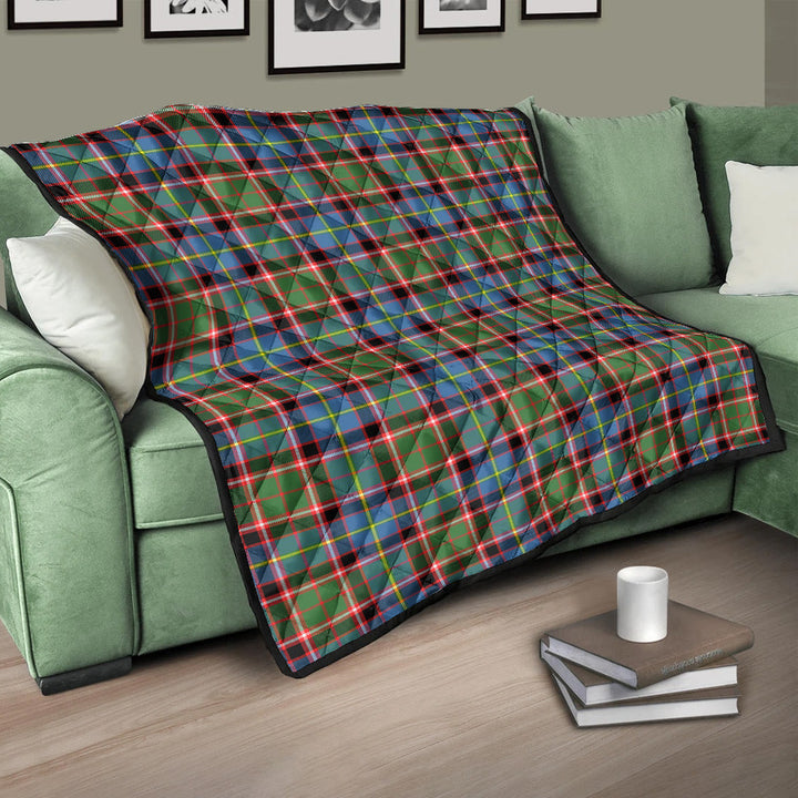 Scottish Stirling & Bannockburn District Clan Tartan Quilt Tartan Plaid 9