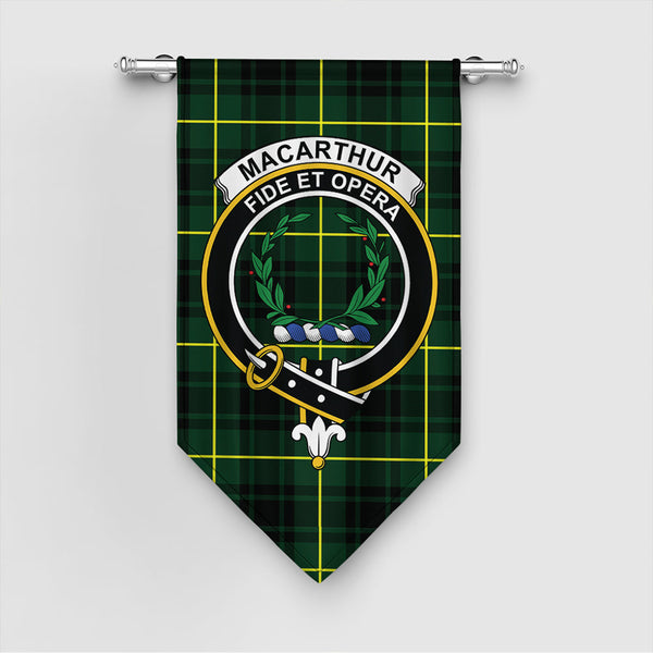 Scottish MacArthur Modern Clan Tartan Gonfalon Tartan Plaid