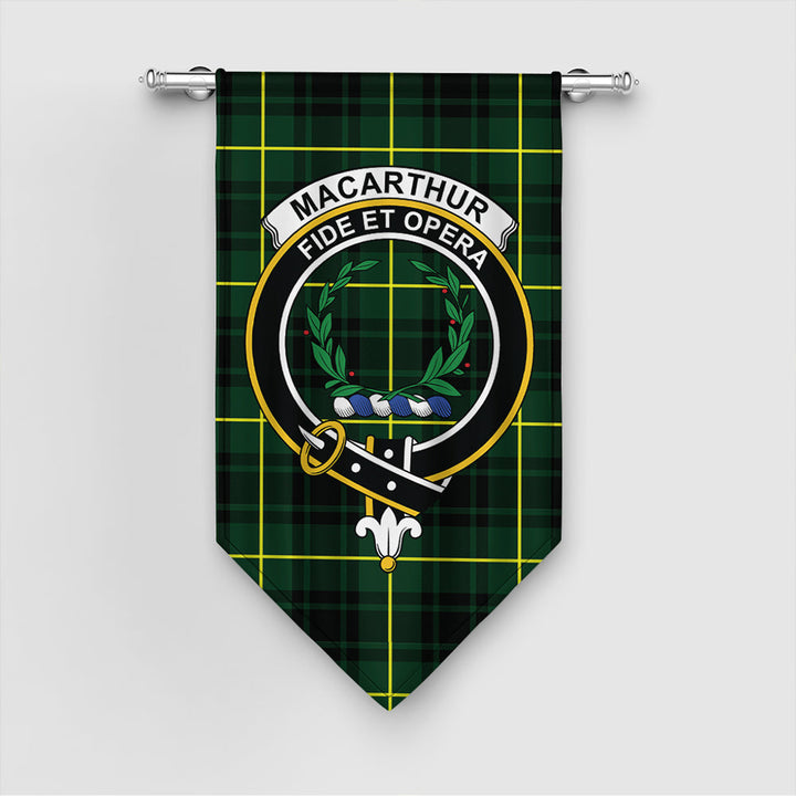 Scottish MacArthur Modern Clan Tartan Gonfalon Tartan Plaid