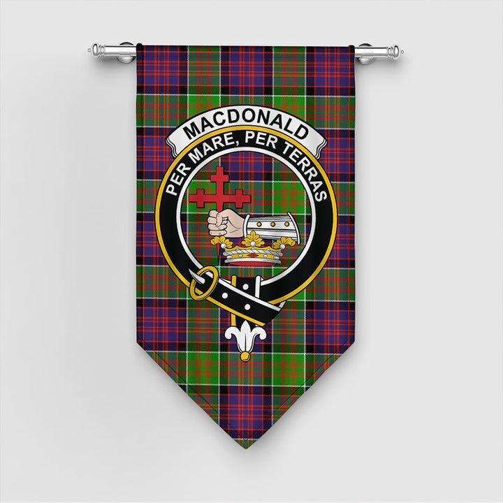 Scottish MacDonald of Clanranald Clan Tartan Gonfalon Tartan Plaid