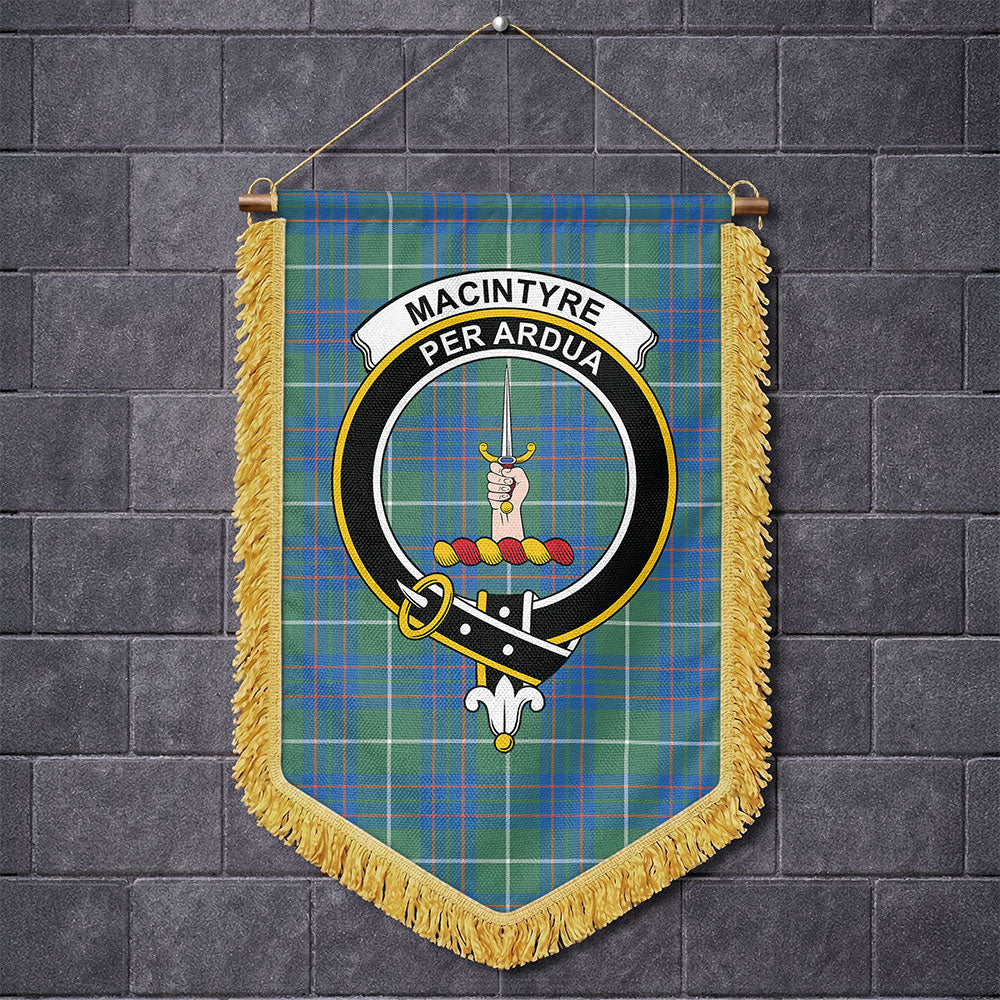 Scottish MacIntyre Hunting Ancient Clan Badge Tartan Wall Hanging ...