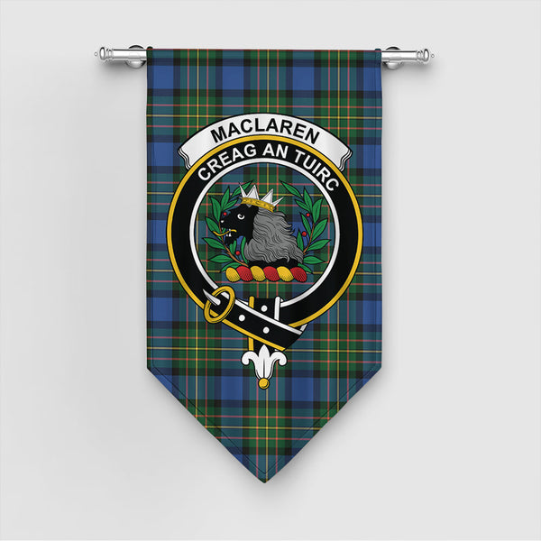 Scottish MacLaren Ancient Clan Tartan Gonfalon Tartan Plaid