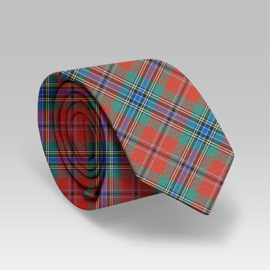Scottish MacLean of Duart Ancient Clan Tartan Necktie Tartan Plaid 2