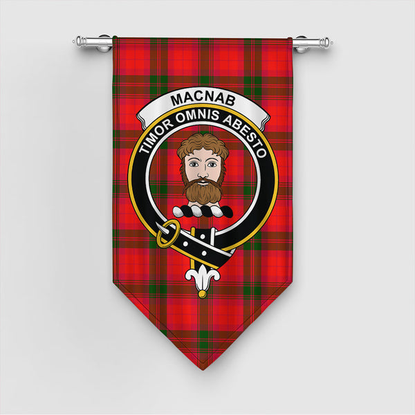Scottish MacNab Modern Clan Tartan Gonfalon Tartan Plaid