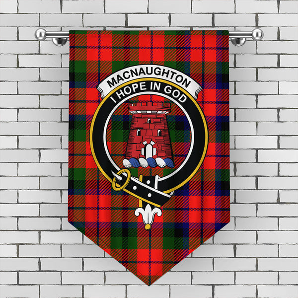 Scottish MacNaughton Modern Clan Tartan Gonfalon Tartan Plaid