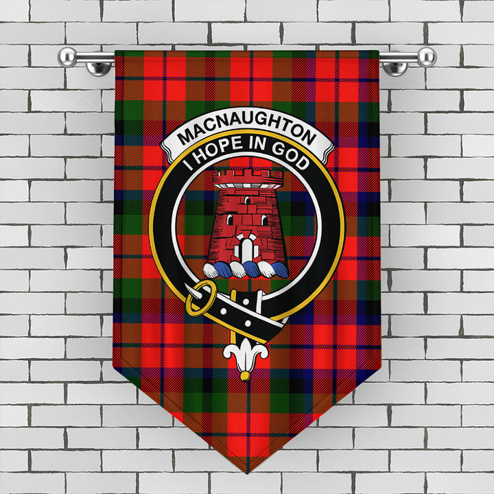 Scottish MacNaughton Modern Clan Tartan Gonfalon Tartan Plaid
