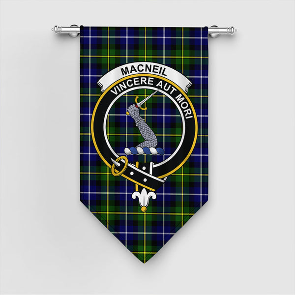 Scottish MacNeill of Barra Modern Clan Tartan Gonfalon Tartan Plaid