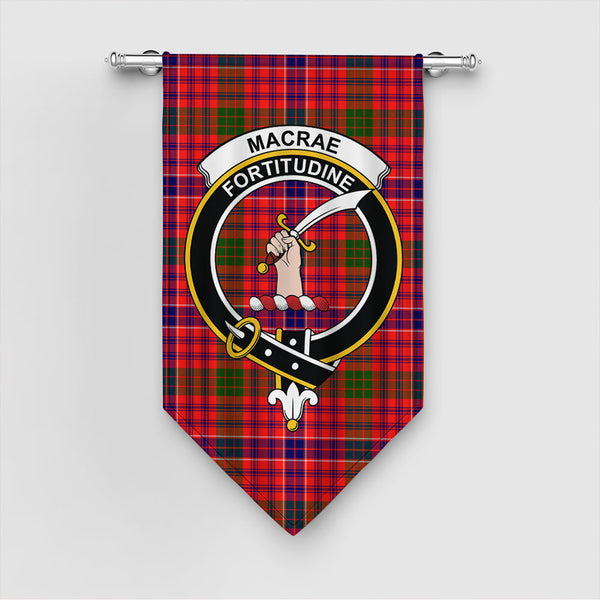 Scottish MacRae Modern Clan Tartan Gonfalon Tartan Plaid