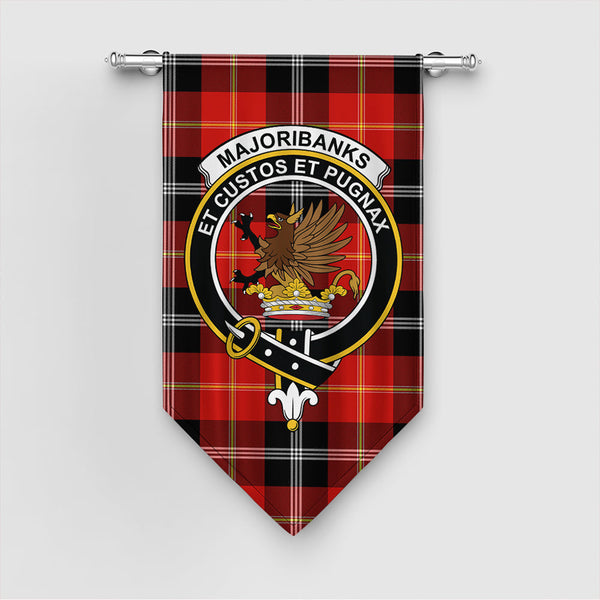 Scottish Marjoribanks Clan Tartan Gonfalon Tartan Plaid