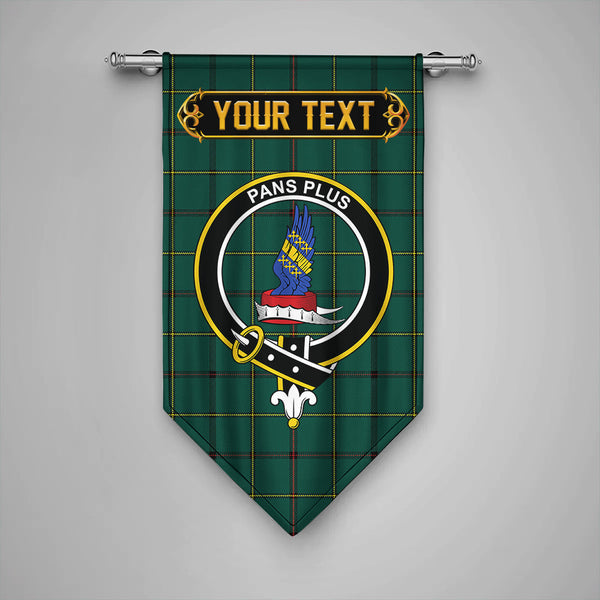 Scottish Marr Modern Clan Crest Tartan Gonfalon Custom Personalized Tartan Plaid