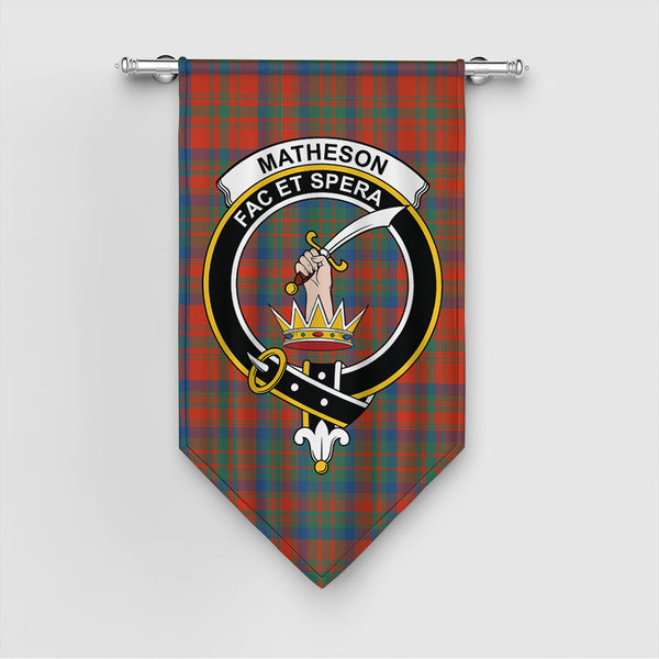 Scottish Matheson Ancient Clan Tartan Gonfalon Tartan Plaid