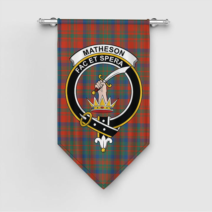 Scottish Matheson Ancient Clan Tartan Gonfalon Tartan Plaid