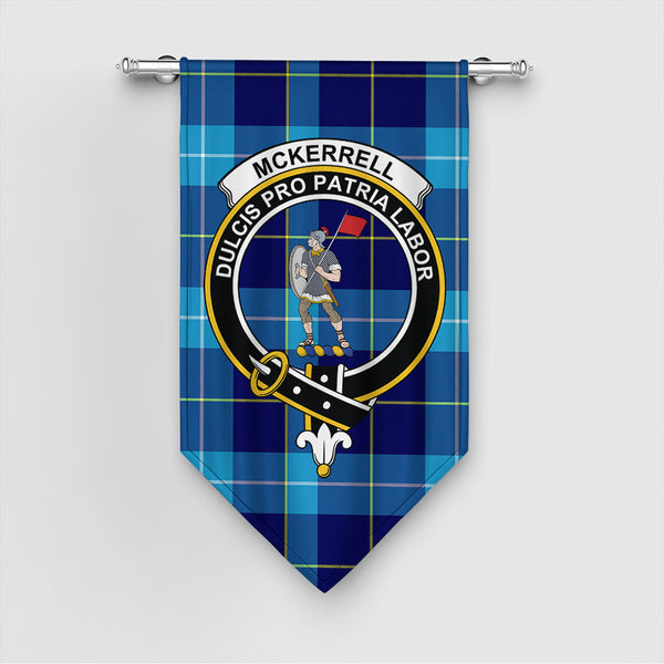 Scottish McKerrell Clan Tartan Gonfalon Tartan Plaid