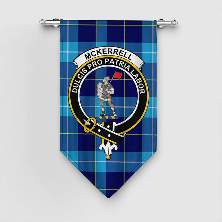 Scottish McKerrell Clan Tartan Gonfalon Tartan Plaid