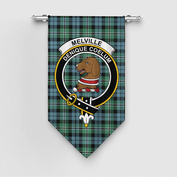 Scottish Melville Clan Tartan Gonfalon Tartan Plaid