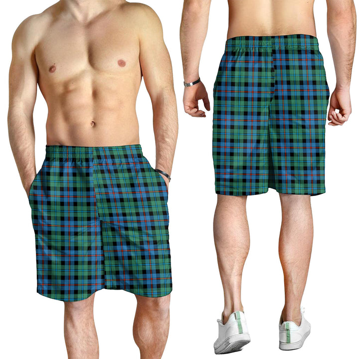 Scottish Campbell of Cawdor Ancient Clan Tartan Men's Shorts Tartan Plaid 3