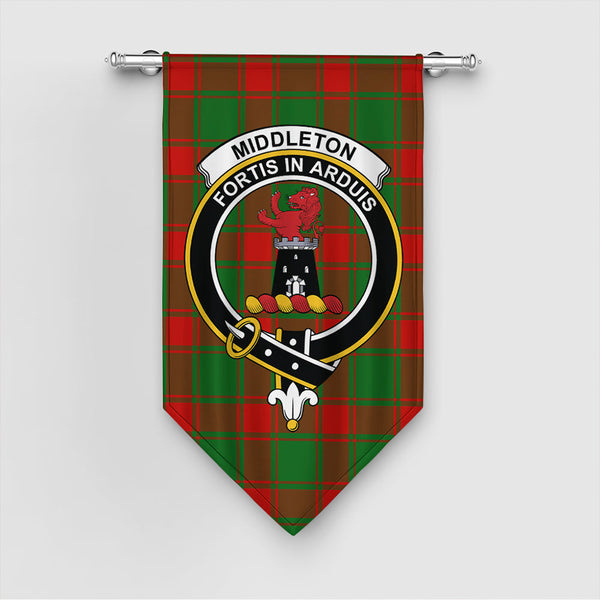 Scottish Middleton Modern Clan Tartan Gonfalon Tartan Plaid