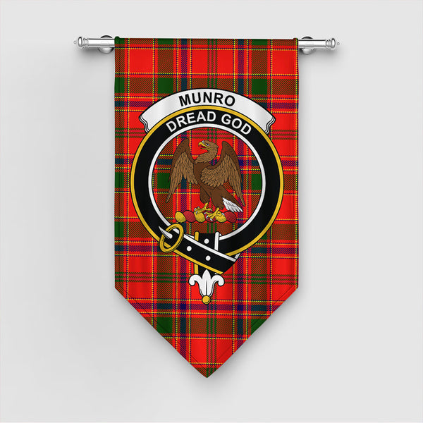 Scottish Munro Modern Clan Tartan Gonfalon Tartan Plaid