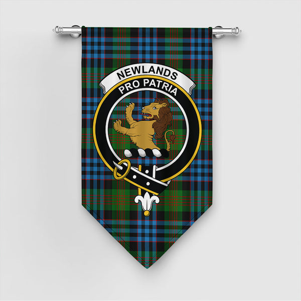 Scottish Newlands of Lauriston Clan Tartan Gonfalon Tartan Plaid