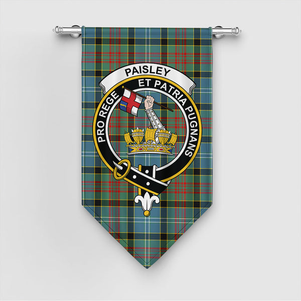 Scottish Paisley District Clan Tartan Gonfalon Tartan Plaid