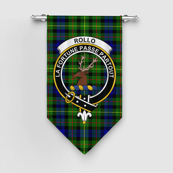 Scottish Rollo Modern Clan Tartan Gonfalon Tartan Plaid