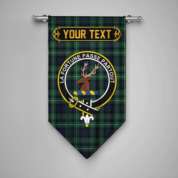 Scottish Rollo Modern Clan Crest Tartan Gonfalon Custom Personalized Tartan Plaid
