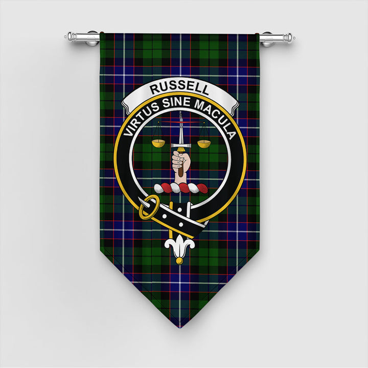 Scottish Russell Modern Clan Tartan Gonfalon Tartan Plaid