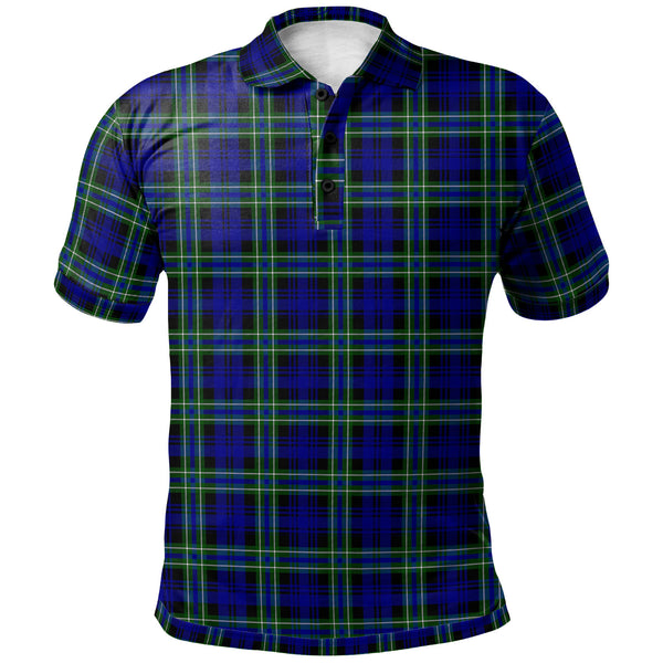 Scottish Arbuthnot Modern Clan Tartan Polo Shirt Front Side Tartan Plaid