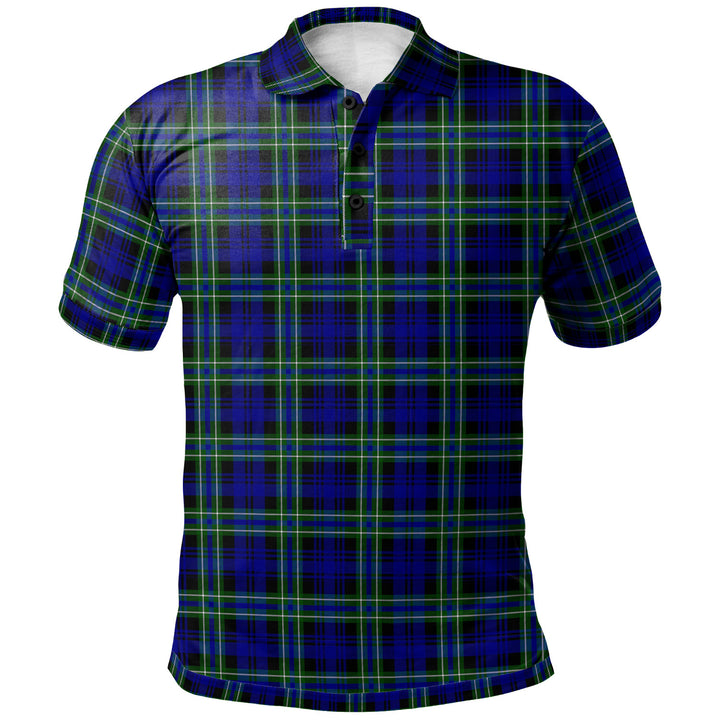 Scottish Arbuthnot Modern Clan Tartan Polo Shirt Front Side Tartan Plaid
