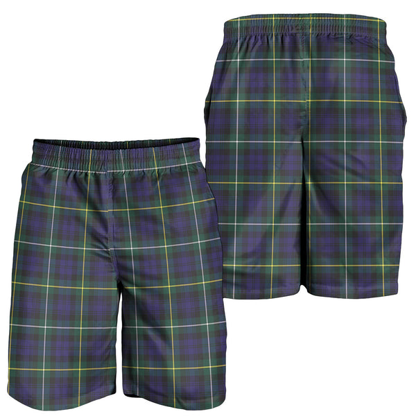 Scottish Campbell Argyll Modern Clan Tartan Men's Shorts