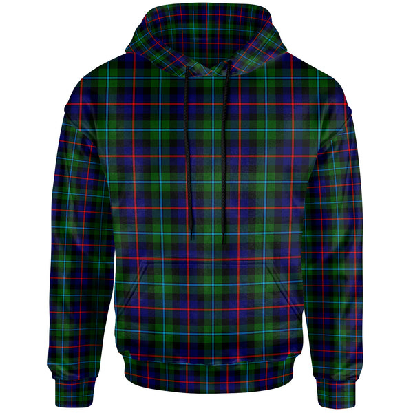 Scottish Campbell of Cawdor Modern Clan Tartan Hoodie Front Side Tartan Plaid