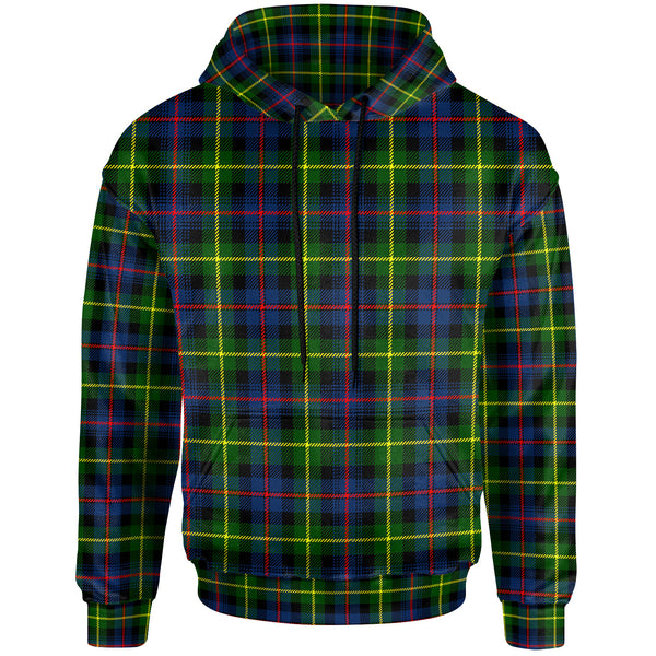 Scottish Farquharson Modern Clan Tartan Hoodie Front Side Tartan Plaid