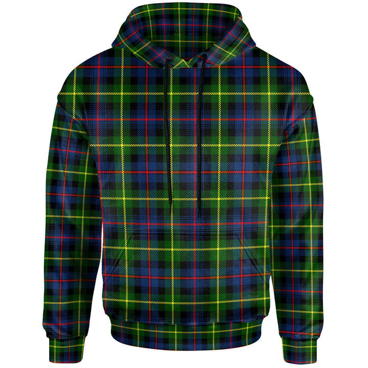 Scottish Farquharson Modern Clan Tartan Hoodie Front Side Tartan Plaid