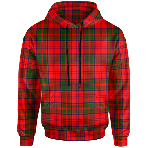 Scottish Grant Modern Clan Tartan Hoodie Front Side Tartan Plaid