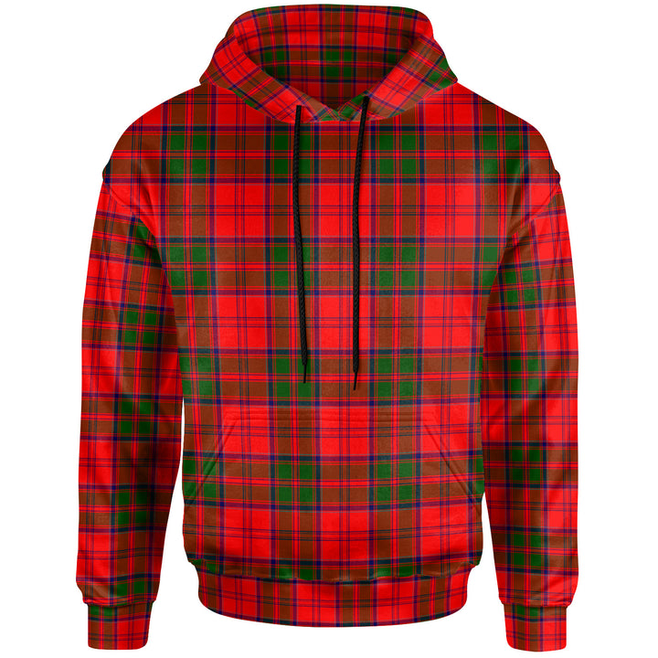 Scottish Grant Modern Clan Tartan Hoodie Front Side Tartan Plaid