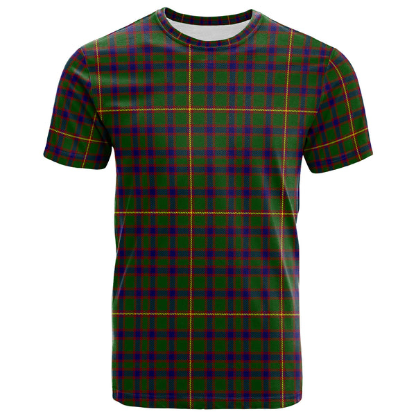Scottish Hall Clan Tartan T-Shirt Front Side Tartan Plaid