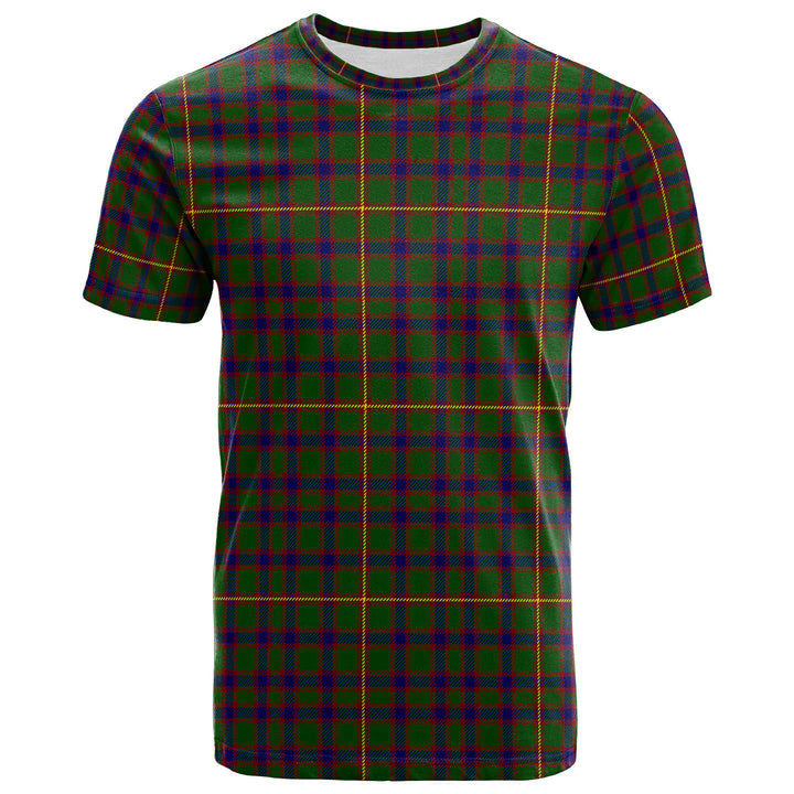 Scottish Hall Clan Tartan T-Shirt Front Side Tartan Plaid