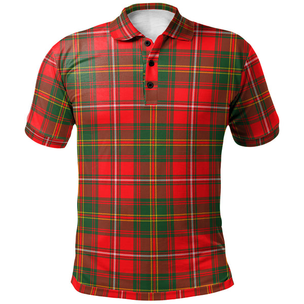Scottish Hay Modern Clan Tartan Polo Shirt Front Side Tartan Plaid