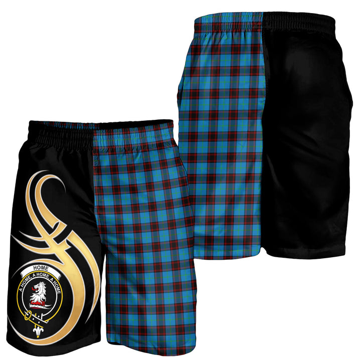 Scottish Home Ancient Clan Crest Tartan Believe in Me Men's Shorts Tartan Plaid 3